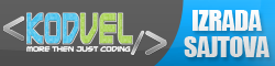 KODVEL - Izrada web sajtova