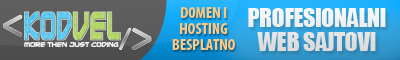 KODVEL - Izrada web sajtova
